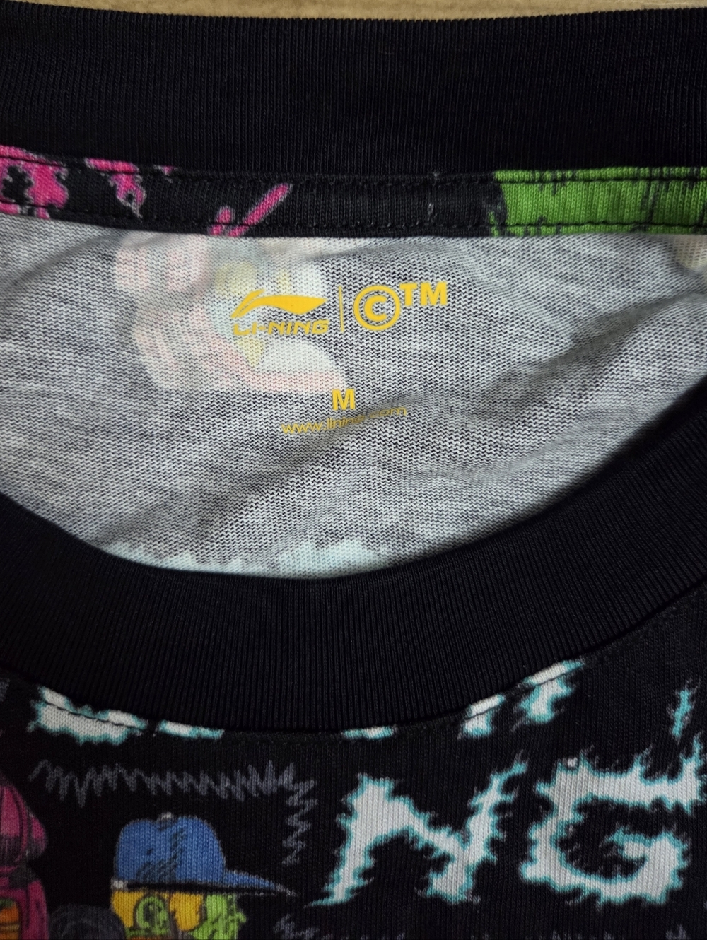 Chinatown x Li-Ning Shooting Stars AOP T-Shirt - Picture 7 of 15